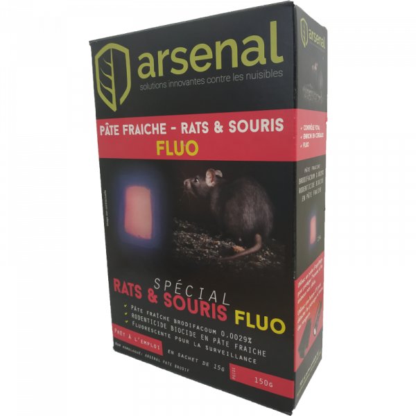 Pâte fluo rat et souris Arsenal